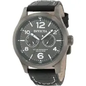Invicta Herreur 10492 I-Force Grå/Læder Ø48 mm