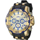 Invicta Herreur 22308 Pro Diver Guld/Gul guldtonet stål Ø50 mm