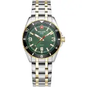 Swiss Alpine Military Herreur 7034.1148 Sierra Grøn/Stål Ø42 mm