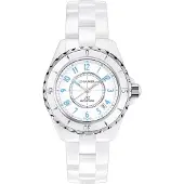 Chanel Dameur H3827 J12 Hvid/Keramik Ø38 mm