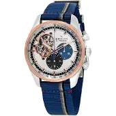 Zenith Herreur 51.2080.4061-69.C802 El Primero Sølvfarvet/Tekstil
