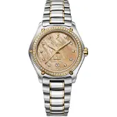 Ebel 1911 Dameur 1216576 Beige/18 karat guld Ø30 mm