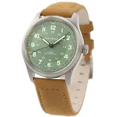 Hamilton Herreur H70205860 Khaki Field Grøn/Læder Ø38 mm