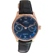 IWC Herreur IW500713 Portugieser Blå/Læder Ø42.3 mm