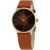 Hamilton H38475501 American Classic Intra-Matic Brun/Læder Ø38 mm