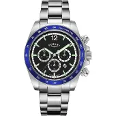 Rotary Herreur GB05440/72 Henley Sort/Stål Ø41 mm