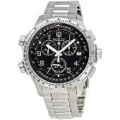 Hamilton Herreur H77912135 Khaki Aviation Sort/Stål Ø46 mm