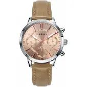 Viceroy Dameur 471032-97 Classic Guldfarvet/Læder Ø35 mm