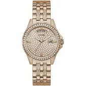 GUESS Dameur GW0254L3 Rosa guldfarvet/Rosaguldtonet stål Ø38 mm