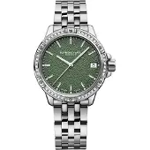 Raymond Weil Dameur 5960-STS-52061 Tango Grøn/Stål Ø30 mm
