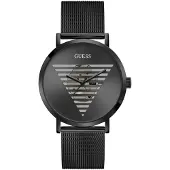 GUESS Herreur GW0502G2 Idol Sort/Stål Ø44 mm