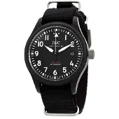 IWC Herreur IW326901 Pilots Sort/Tekstil Ø41 mm