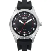 Mark Maddox Herreur HC7126-56 Classic Sort/Gummi Ø45 mm