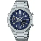 Casio Herreur ECB-S10D-2AEF Edifice Blå/Stål Ø43 mm