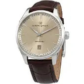 Hamilton Herreur H32475520 Jazzmaster Beige/Læder Ø40 mm