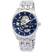 Hamilton Herreur H42535141 Jazzmaster Skeleton Blå/Stål Ø40 mm
