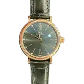 IWC Dameur IW357409 Portofino Grøn/Læder Ø34 mm