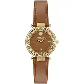 Versace Dameur VE8B00124 Reve Brun/Læder Ø42 mm