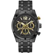 GUESS Herreur GW0714G4 Resistance Sort/Stål Ø44 mm