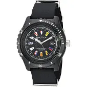 Nautica Herreur NAPSRF001 Sort/Gummi Ø46 mm