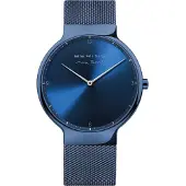 Bering Herreur 15540-397 Max Rene Blå/Stål Ø40 mm