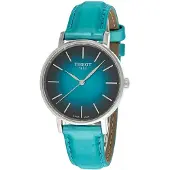 Tissot Dameur T143.210.17.091.00 Everytime Turkis/Tekstil Ø34 mm