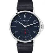 Nomos Glashütte Herreur N-566 Ahoi Neomatik Blå/Tekstil Ø36.3 mm
