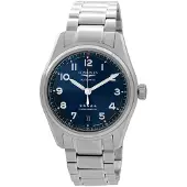 Longines L3.410.4.93.6 Spirit Blå/Stål Ø37 mm