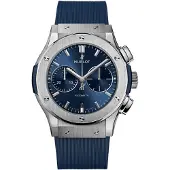 Hublot Herreur 521.NX.7170.RX Classic Fusion Blå/Gummi Ø45 mm