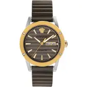 Versace Herreur VEDX00219 Theros Brun/Læder Ø42 mm