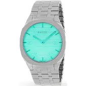 Gucci 25H Dameur YA163409 Blå/Stål Ø38 mm