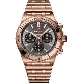 Breitling Herreur RB0134101B1R1 Chronomat B01 42 Grå/18 karat rosa