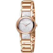 Esprit Dameur ES1L084M0035 Sølvfarvet/Rosaguldtonet stål Ø26 mm
