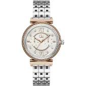 GUESS Dameur Y76001L1MF Starlight Hvid/Stål Ø38 mm
