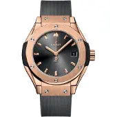 Hublot Dameur 591.OX.7080.RX Classic Fusion Grå/Gummi Ø29 mm