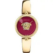 Versace Dameur VECO03022 Palazzo Rød/Guldtonet stål Ø39 mm