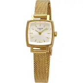 Tissot Dameur T058.109.33.031.00 T-Lady Sølvfarvet/Gul guldtonet