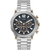 GUESS Herreur GW0539G1 Edge Grå/Stål Ø46 mm