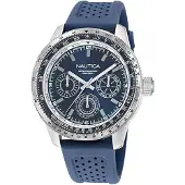 Nautica Herreur NAPP39S25 Pier 39 Blå/Gummi Ø46 mm