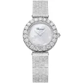 Chopard Dameur 10A178-1101 Diamond Hour Hvid/18 karat hvidguld Ø26 mm