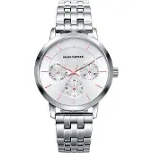 Mark Maddox Dameur MM7015-17 Classic Sølvfarvet/Stål Ø34 mm