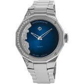 Baume & Mercier Dameur M0A10677 Riviera Blå/Stål Ø33 mm