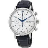IWC Herreur IW391037 Portofino Hvid/Læder Ø42 mm