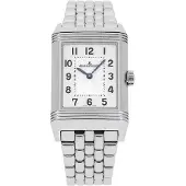 Jaeger LeCoultre Dameur 2588120 Reverso Classic Sølvfarvet/Stål