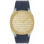 Gucci YA163418 Guld/Læder Ø38 mm