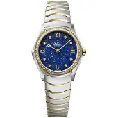 Ebel Dameur 1216562 Classic Blå/18 karat guld Ø29 mm