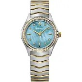 Ebel Dameur 1216605 Wave Turkis/18 karat guld Ø30 mm