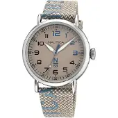 Nautica Herreur NAPLSF017 N83 Beige/Tekstil Ø40 mm