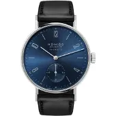 Nomos Glashütte Dameur N-191 Tangente Neomatik Blå/Læder Ø35 mm