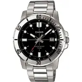 Casio Herreur MTP-VD01D-1E2VUDF Classic Sort/Stål Ø45 mm